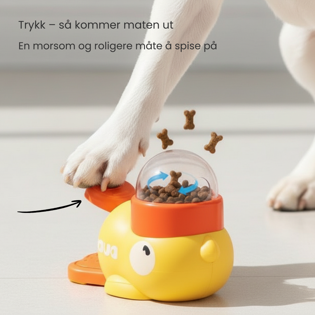 Interaktiv hundepuslespill – Slow Feeder And