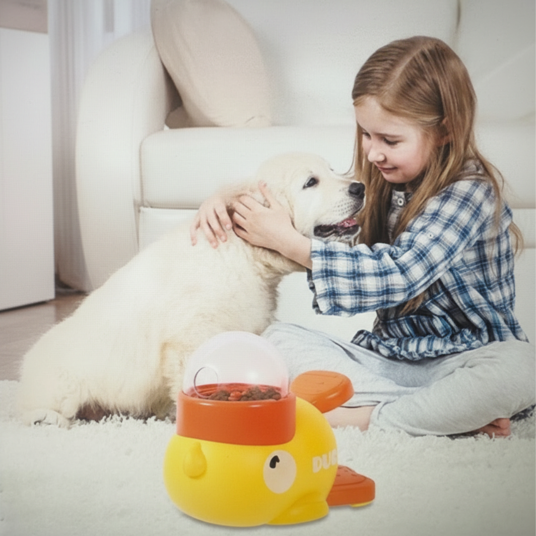 Interaktiv hundepuslespill – Slow Feeder And